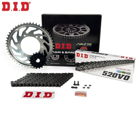 ZİNCİR DİŞLİ SETİ YAMAHA YZ (125 cc)  (2020-2024) / YAMAHA / YZ / 125cc / ZİNCİR: DID-520 ORING-114/ ÖN-ARKA DİŞLİ: SUNSTAR (13T-50T) / 2020-2021-2022-2023-2024