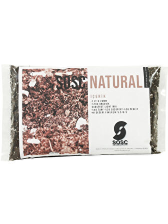 SUBSTRAT LIGHT MIX Ithal Sphangum Torfu Cocopeat Perlit Özel Karışım Saksı Harcı Çiçek Ve Bitki Toprağı 1 LT