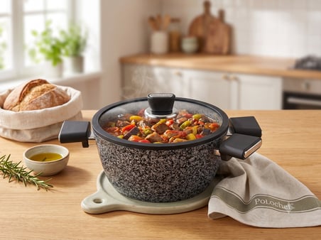 Silver Stone Ultra Güçlü Granit  DerinTencere
