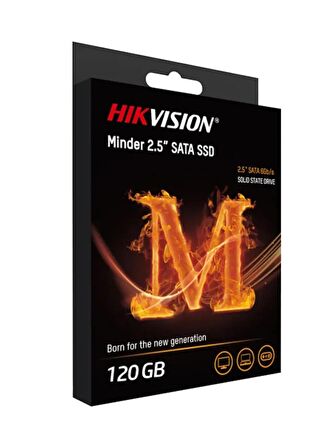 Hikvision HS-SSD-M(S) 2.5 İnç 120 GB Sata 3.0 360 MB/s 460 MB/s SSD