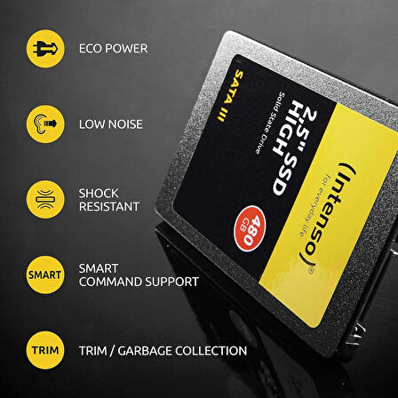 Intenso SSD 2.5 inç SATA 3 480 GB