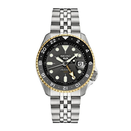Seiko 5 Sports Otomatik GMT SSK021K Erkek Kol Saati SSK021K1