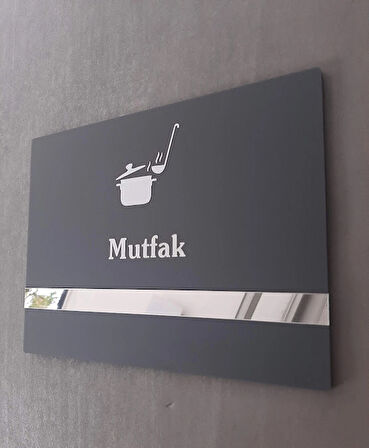 Soft Seri Mutfak Kapı Isimliği