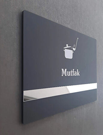 Soft Seri Mutfak Kapı Isimliği