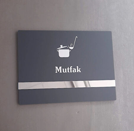 Soft Seri Mutfak Kapı Isimliği