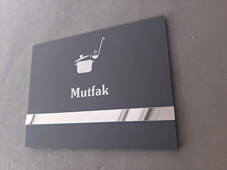 Soft Seri Mutfak Kapı Isimliği
