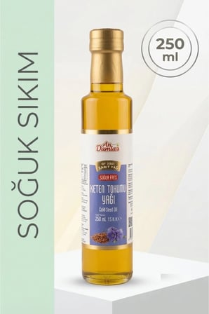 Soğuk Pres Susam Yağı + Keten Tohumu Yağı 250 ml x 2