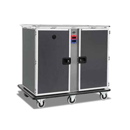 Empero EMP.BQ1-12+12HC Plus Sıcak-Soğuk Banket Arabası 12x1/1 Gn Sıcak 12x1/1 Gn Soğuk