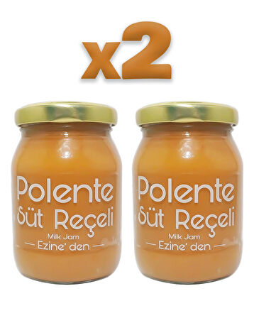  Doğal Sade Süt Reçeli 200 g x2 Adet