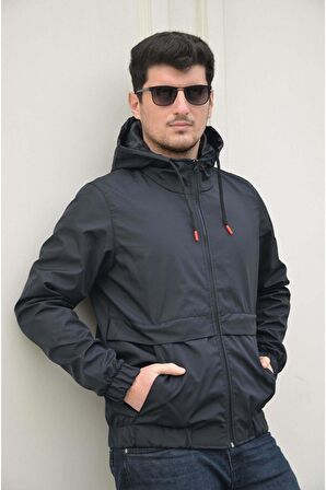Erkek Slim Fit Su ve Rüzgar Geçirmez Mevsimlik Ceket