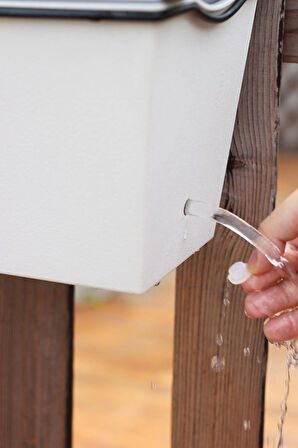 Kendinden Sulamalı Bahçe Tipi Dikdörtgen Akıllı Saksı