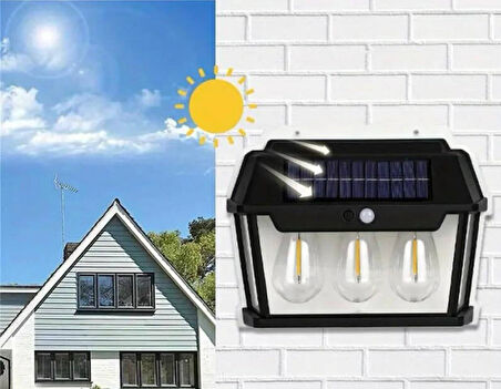 Solar Bahçe Aydınlatması 3'lü