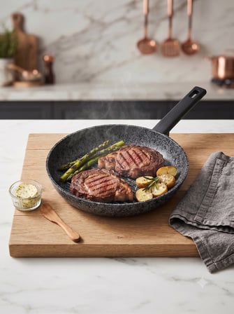 Silver Stone Ultra Güçlü Granit Tava 30 cm
