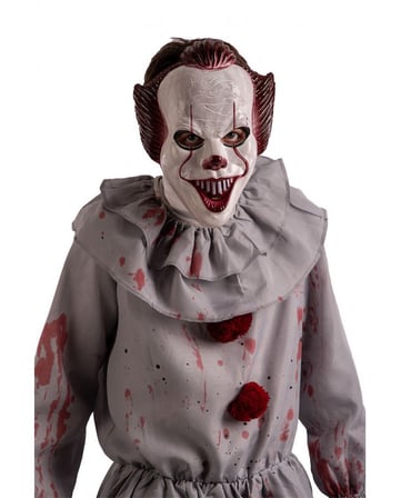 Özel Tasarım Plastik Joker Maskesi Killer Palyaço Maskesi Parti Aksesuarı Eğlence Karanlık