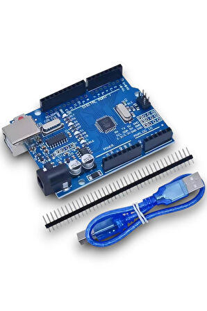 Arduino Uno R3 Ch340 Klon Usb Kablo Hediyeli