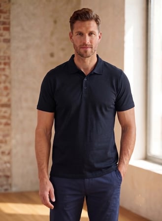 Unisex Kadın Erkek Polo Yaka Regular Kalıp Düğmeli Pike Tişört