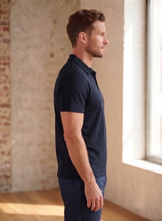 Unisex Kadın Erkek Polo Yaka Regular Kalıp Düğmeli Pike Tişört