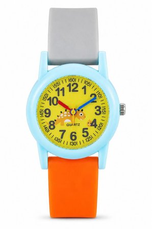 Dinozor Desenli Çocuk Kol Saati Unisex Analog Saati ST-304411