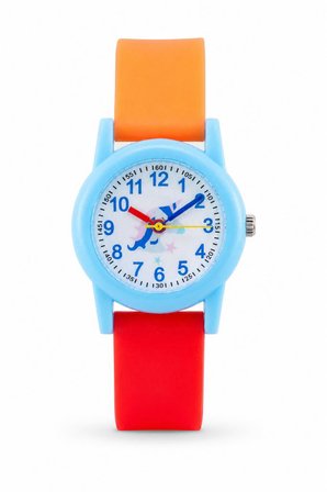 Unicorn Desenli Açık Mavi Kız Erkek Çocuk Kol Saati Analog Saat ST-304416
