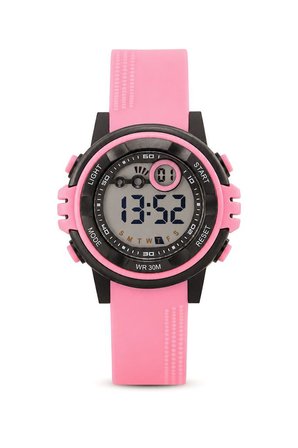Kız Çocuk Dijital Spor Pembe Silikon Kordon Kol Saati ST-304433