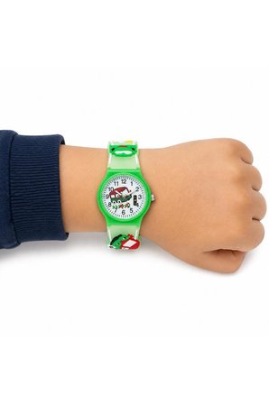Erkek Çocuk Yeşil İtfaiye Arabalı Analog Kol Saati ST-30440