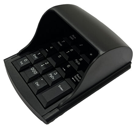 Daytona KB19B tuşlu USB  nümerik keypad,siyah