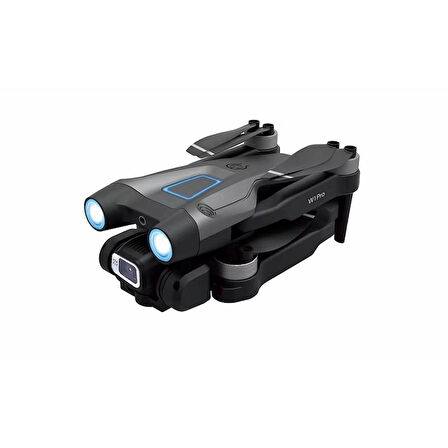 W1 Pro 480p HD Kamera Drone – Katlanabilir, Fırçasız Motor, WiFi, Engel Kaçınma, Optik Konumlama