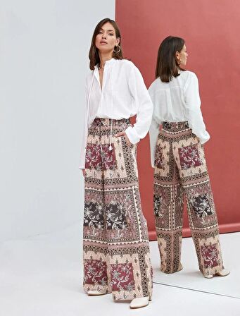 Uzun Kollu Gömlek Düğmeli Yakası Bağlama Detaylı 4wak60312uw