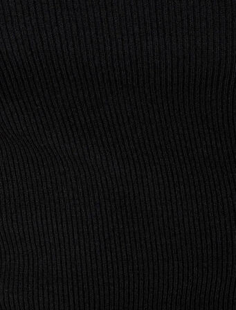 Basic Atlet Fitilli Kolsuz Dik Yaka Slim Fit