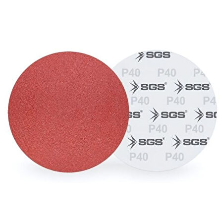 125mm Cırtlı Zımpara P100 Kum (Aluminium Oxide) SGS415 (10 Adet)