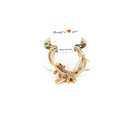 Biem Açık Kahve Toka Set