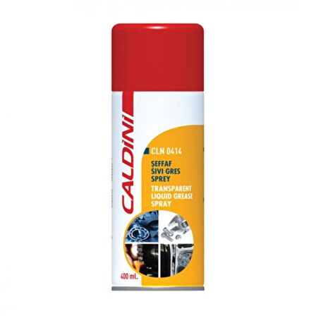 CALDİNİ Şeffaf Sıvı Gres Sprey 400 ML