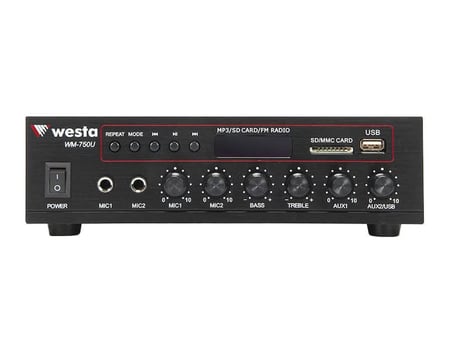 WM-750U WESTA 80WATT MİXSER AMFİ