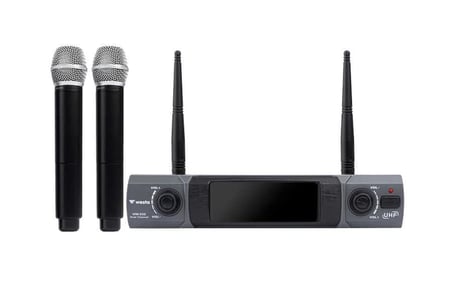 WM-202H 1 RECEİVER 2HANDHELD MİC