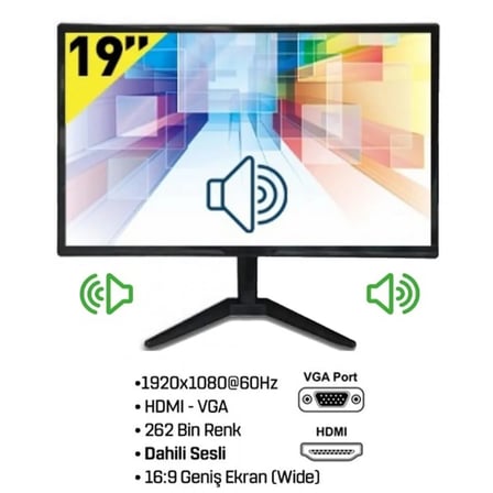 INOX 19″ CCTV MONİTÖR
