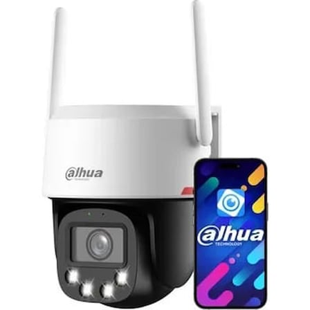 Dahua P5F-PV-0360B-PRO H265+ 5MP Gece Renkli Sesli Wifi IP PT Kamera