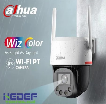 Dahua IPC-PT2849C1-SW-PV-PRO 8mp Gece Renkli Wifi Kablosuz Dış ortam PT kamera