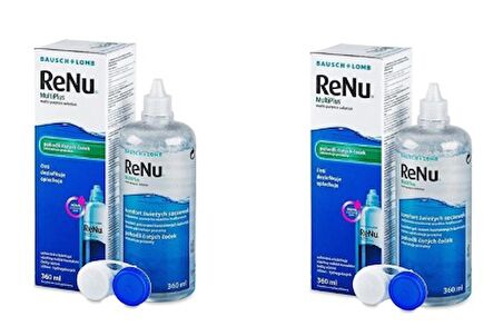 Renu Multiplus Lens Solüsyon 360 ml 2 Li Set