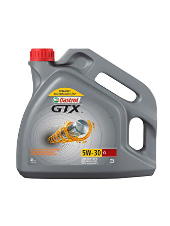 Castrol Gtx 5w-30 Dpf C4  Renault Motorlar Için Özel 4LİTRE