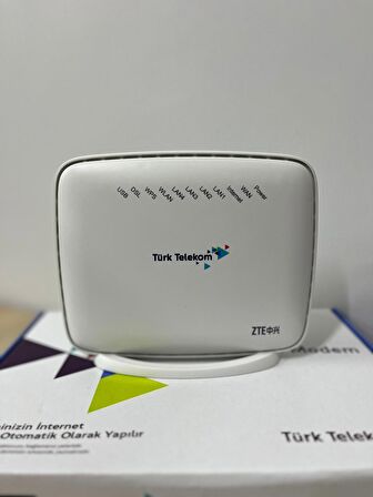 ZXHN ZTE H168N Türk Telekom 300Mbps Wifi Vdsl2/Fiber Modem (Kutulu-Yenilenmiş)