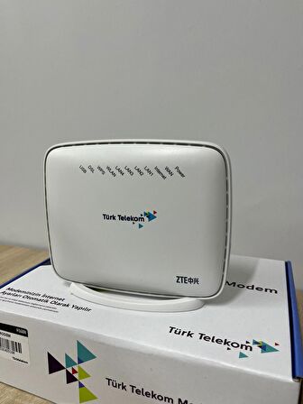 ZXHN ZTE H168N Türk Telekom 300Mbps Wifi Vdsl2/Fiber Modem (Kutulu-Yenilenmiş)