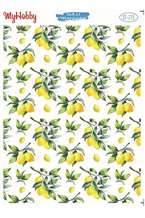 St 275 Limon Desen Sulu Transfer 25x35
