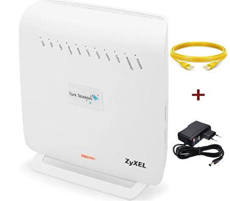 TTelekom Zyxel 3312 B10B Beyaz 4 Port TT Ver.Vdsl2/Router Modem (Kutulu-Yenilenmiş) 