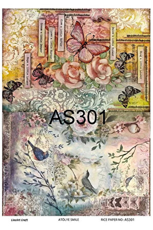 Atölye Smile As301 Pirinç Dekopaj 30x42