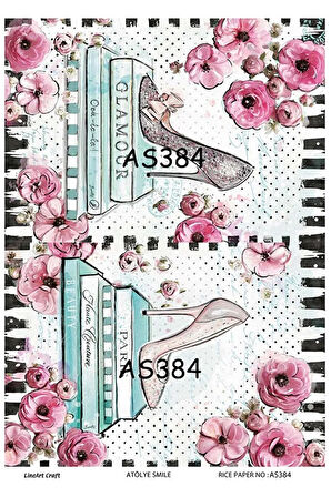 Atölye Smile As384 Pirinç Dekopaj 30x42