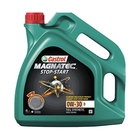 Castrol Magnatec 0w30 D 4litre Stop-start Tam Sentetik Dizel Araçlar Için