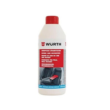 Würth Deri Besleyici Temizleyici Oto Koltuk Bakım Kremi 500 ml