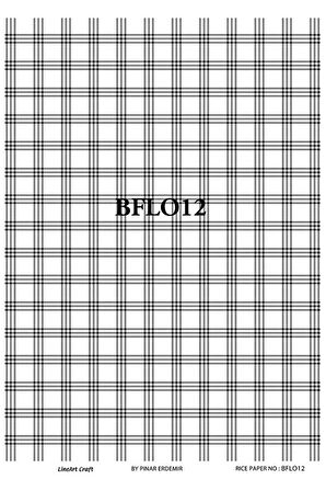 Bflo12 Siyah, Beyaz Buffalo Serisi Pirinç Dekopaj