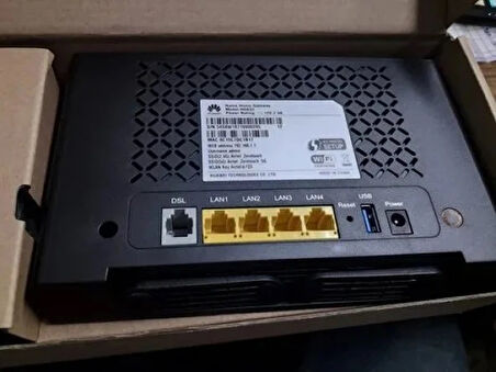  Bumodem Huawei HG 633 Dual Bant 5Ghz VDSL2 Modem Yenilenmiş Kutulu