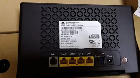  Bumodem Huawei HG 633 Dual Bant 5Ghz VDSL2 Modem Yenilenmiş Kutulu